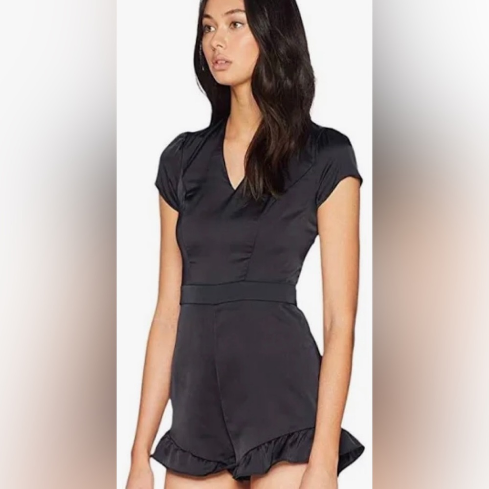 Bebe V Neck Romper